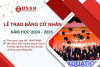 Kế hoạch tổ chức Lễ trao bằng cử nhân năm học 2024-2025